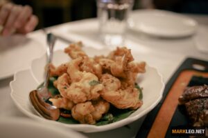 Salt & Pepper Deep fried squid tentacles