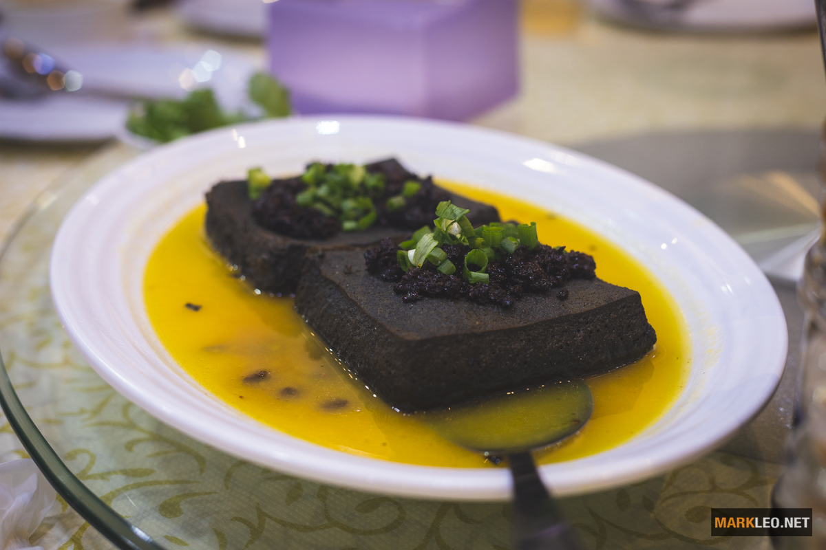 Charcoal Beancurd