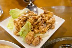 Salted Egg Deep Fried Squid