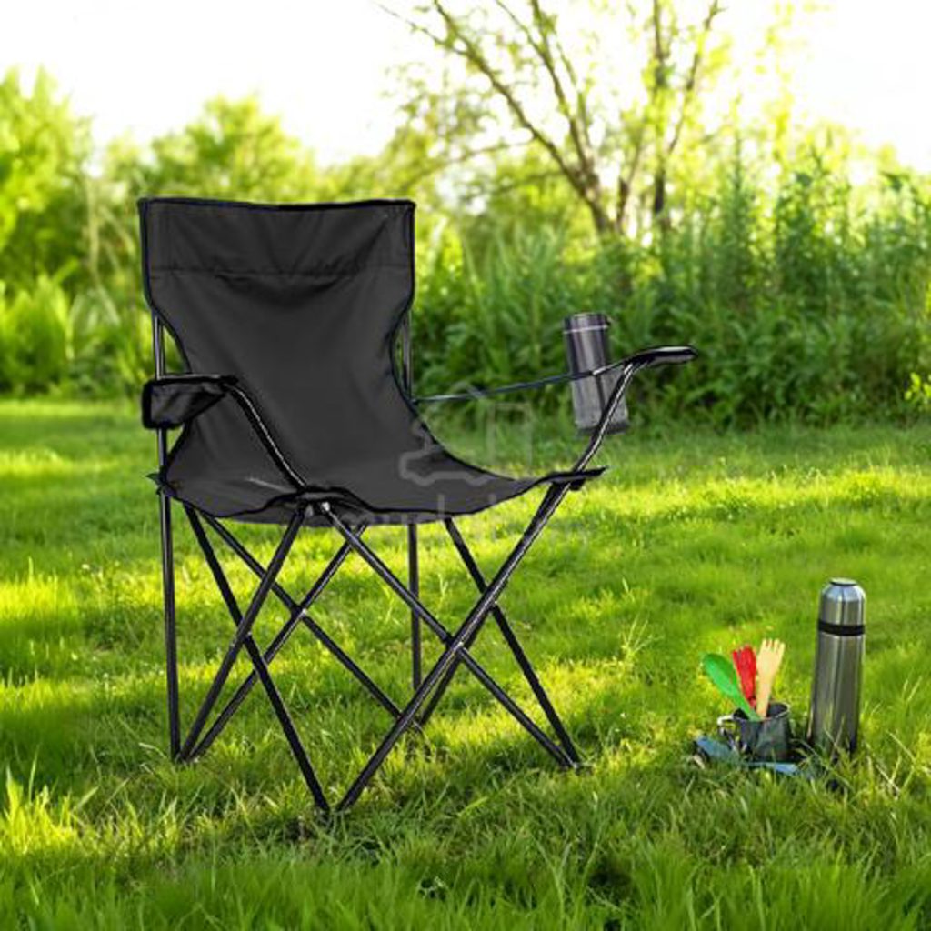 Foldable camping chair, great for autocross events